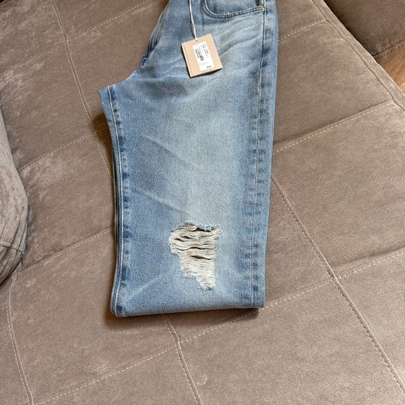 Ag Adriano Goldschmied Blue Straight Leg Jeans - Picture 10 of 11